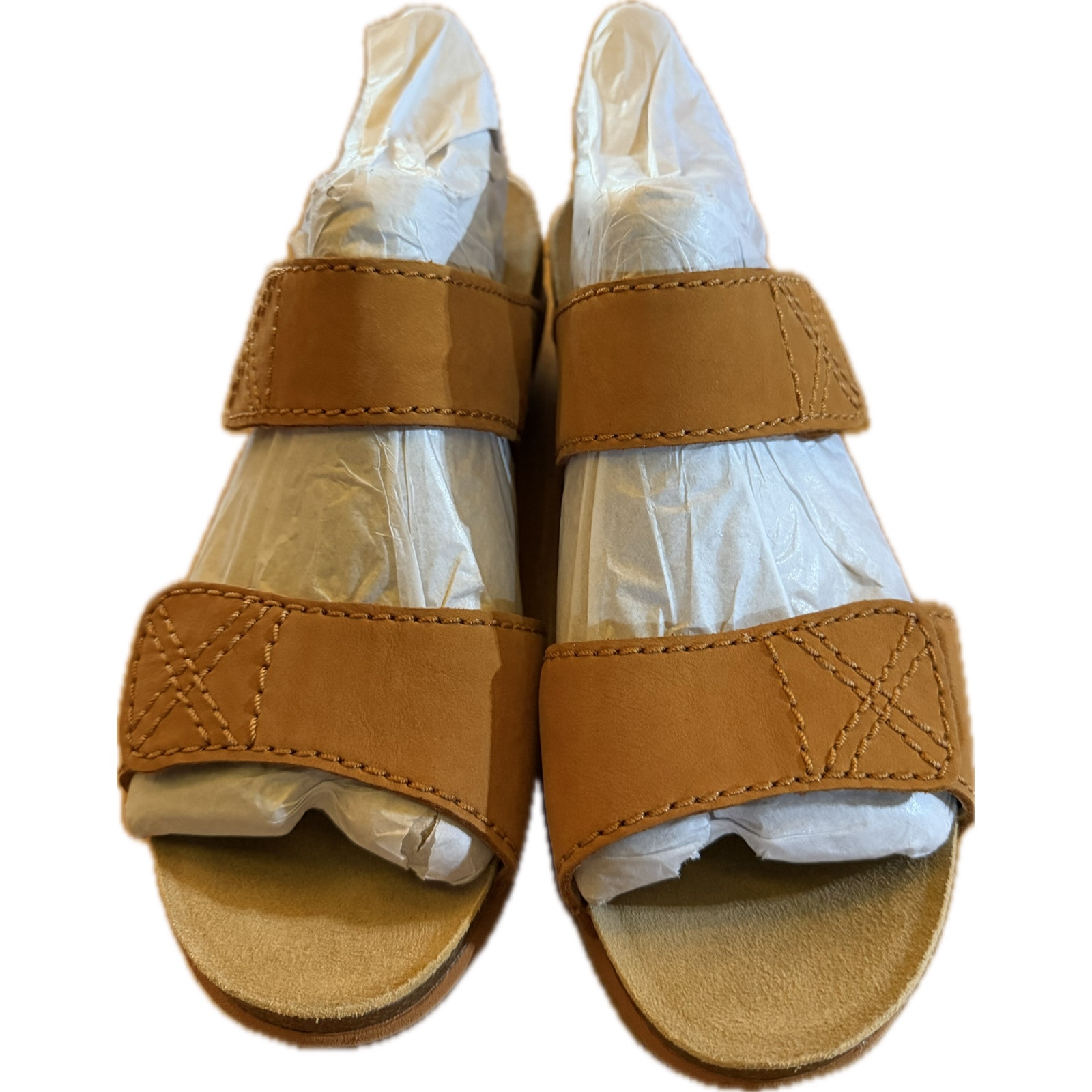 Dansko Maddy Slide Sandals Womens Brown Wedge Adjustable 7.5m